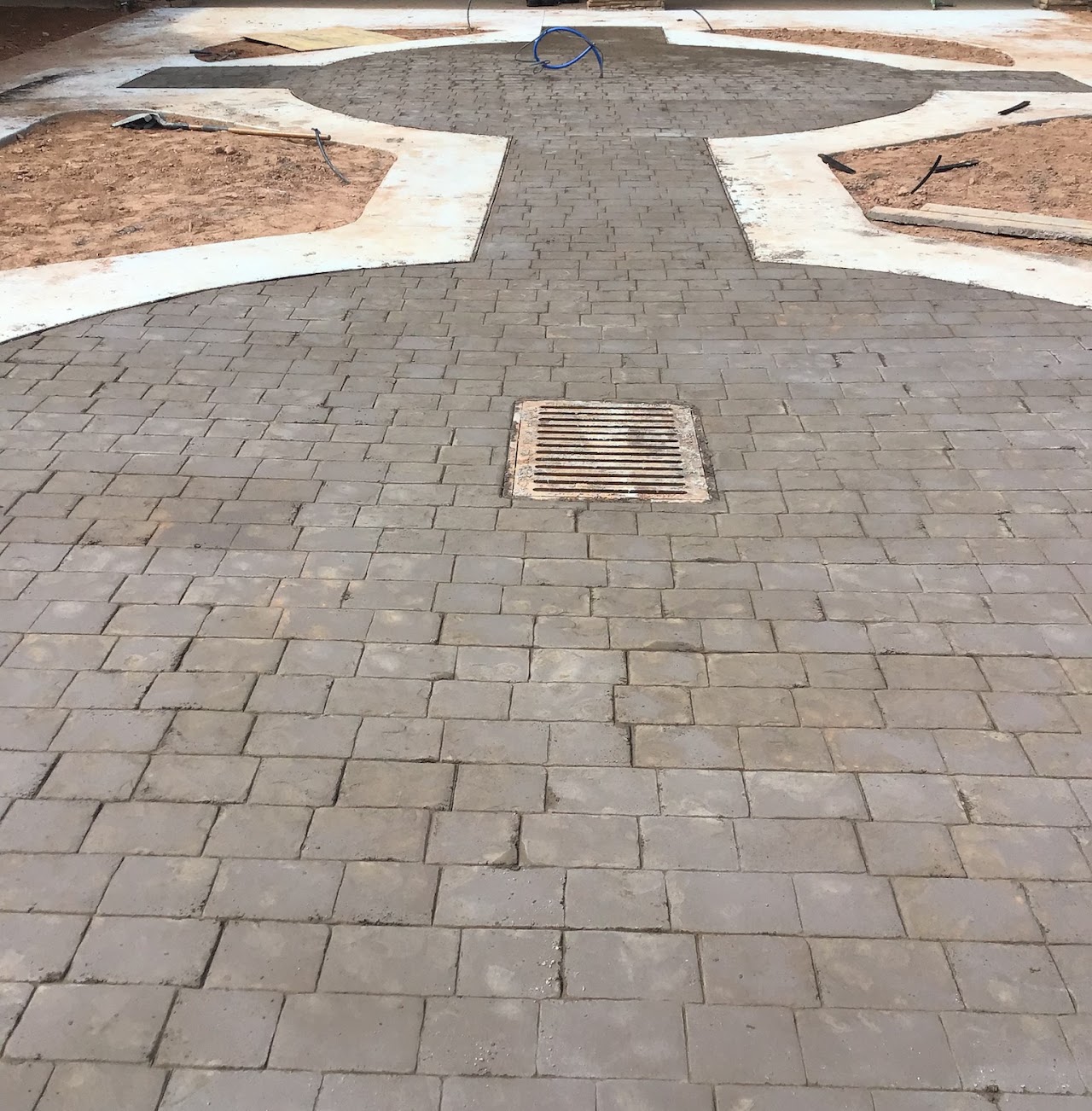 Brick stamp print in Atlanta, GA